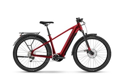 Haibike TREKKING 5 HIGH 720Wh Punainen sähköpyörä - L