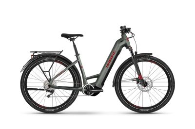 Haibike TREKKING 5 720Wh Oliivinvihreä matalarunkoinen sähköpyörä - S