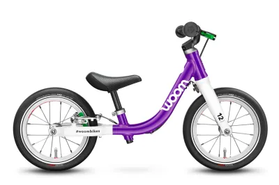 Woom 1 lasten potkupyörä 12" - Violetti, kuva 1 / 1