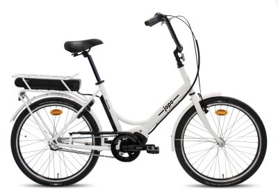 Helkama e-Jopo 3v 24" valkoinen sähköpyörä