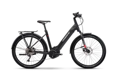 Haibike TREKKING 6 Musta matalarunkoinen sähköpyörä - M, kuva 1 / 1