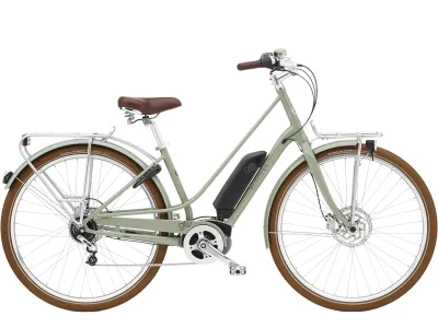 Electra Loft Go! 500Wh Vihreä matalarunkoinen sähköpyörä, kuva 1 / 1