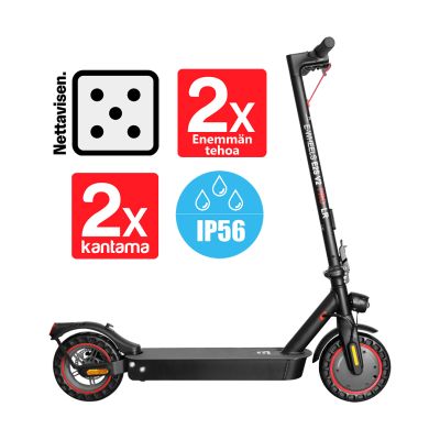 E-wheels E2S V2 Pro Long Range 2025 - Harmaa - Puhkeamattomat