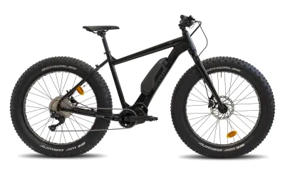 Helkama FE10 musta 10v sähköfatbike - 20", kuva 1 / 1