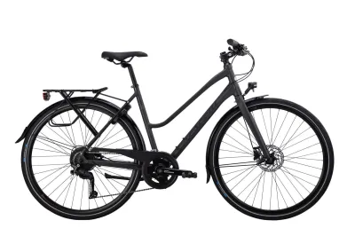 Crescent Holma 18-v musta naisten hybridipyörä - 51cm, kuva 1 / 1