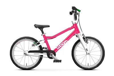 Woom GO 3 lastenpyörä 16" - Pinkki, kuva 1 / 1