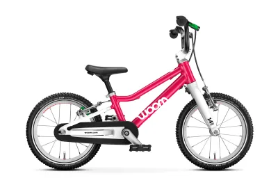 Woom GO 2 lastenpyörä 14" - Pinkki, kuva 1 / 1