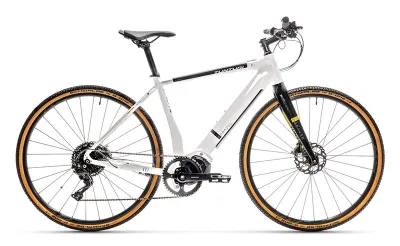 Tunturi eGravel valkoinen sähköpyörä - L (55cm), kuva 1 / 1